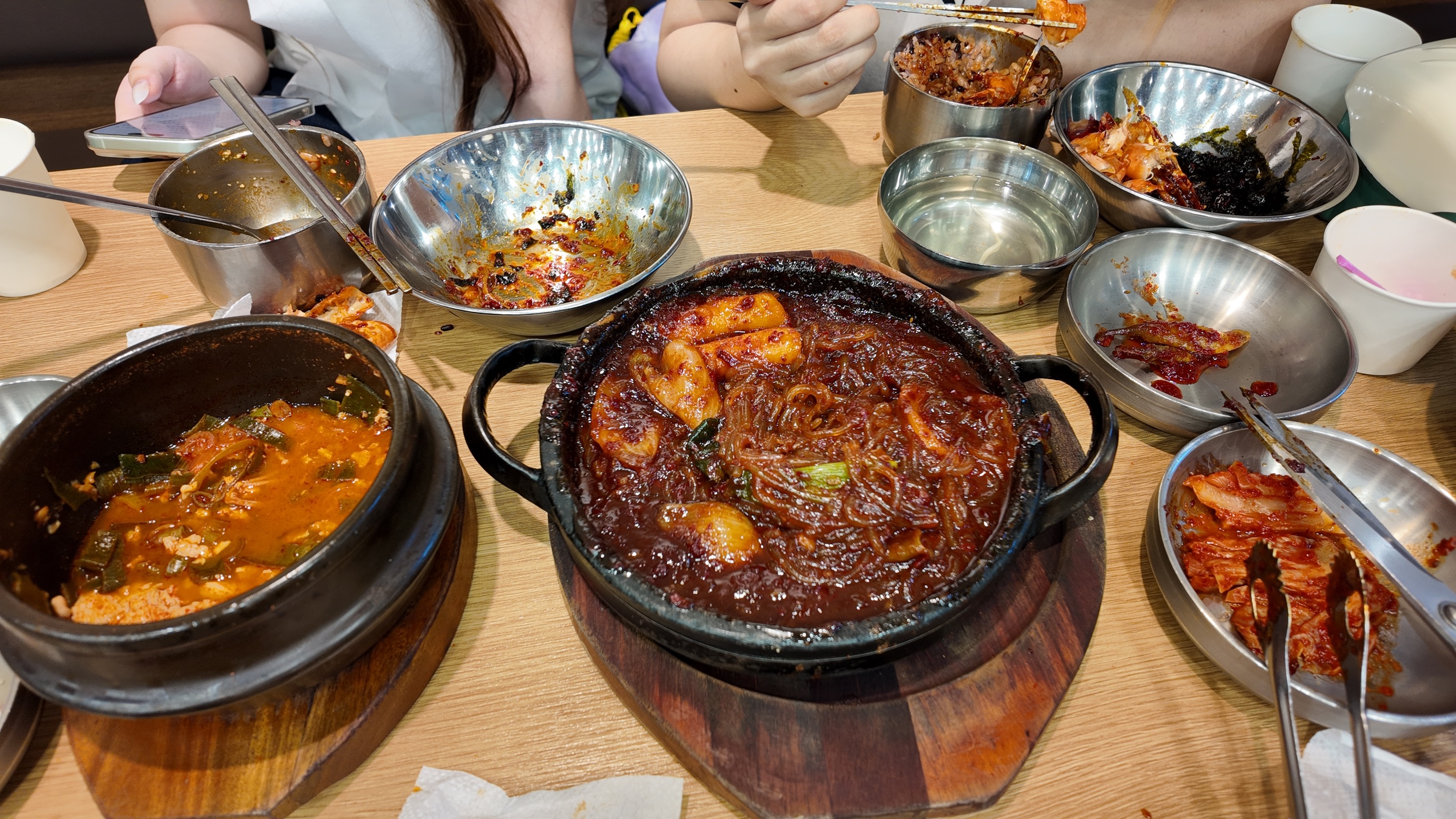 在大邱吃的韩料